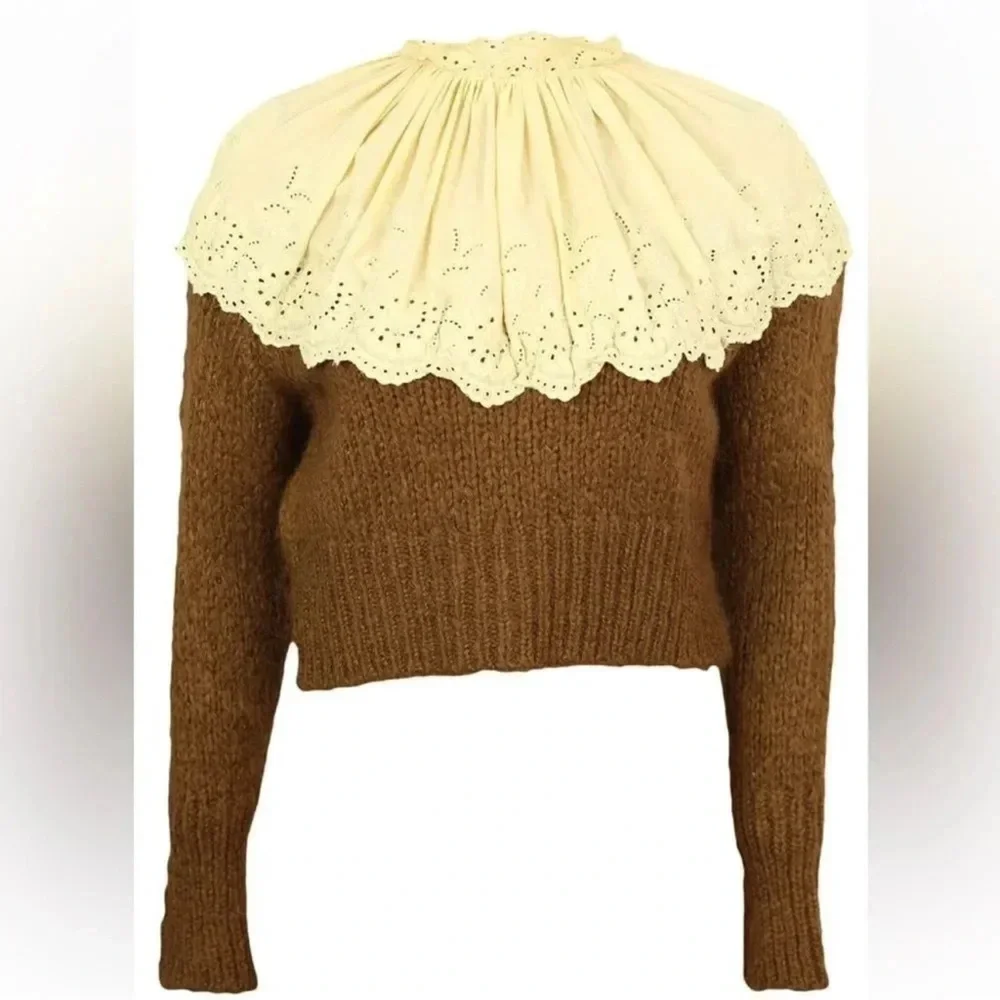 ZARA Vintage Pullover Beige M size